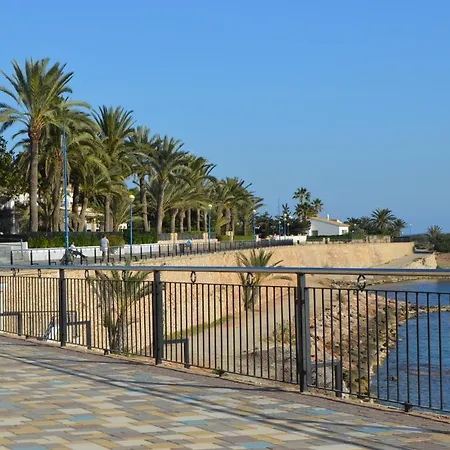 Super Zeezicht In Eerste Lijn Met Verwarmd Zwembad En Fitness Punta Prima (Alicante)